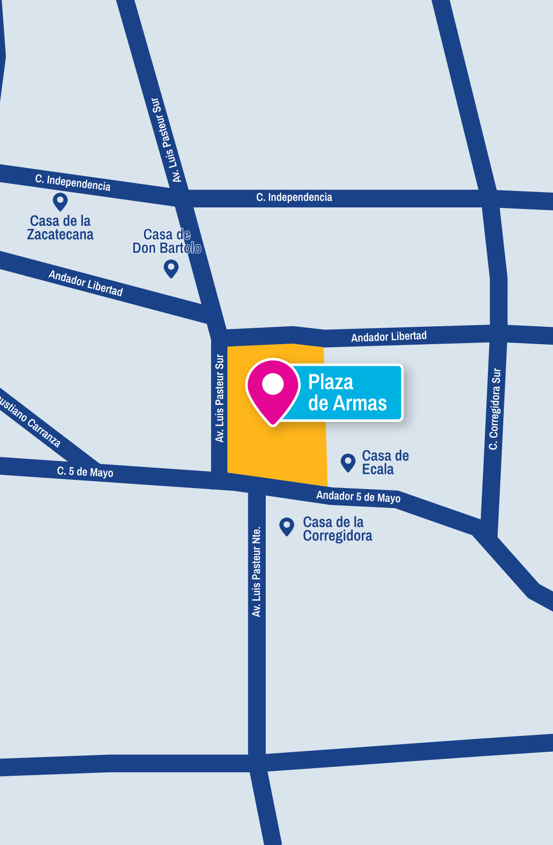 Mapa Plaza de Armas